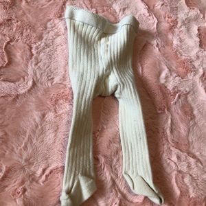 Hanna Andersson Cream Tights